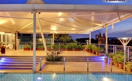 Open Terrace of Iris Ashok Nagar Photo Open Terrace of Iris Ashok Nagar AC Banquet Hall in Ashok Nagar