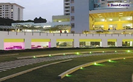 The Terrace Courtyard Open Air Deck Lounge of The Woodrose JP nagar Photo The Terrace Courtyard Open Air Deck Lounge of The Woodrose JP nagar Lounge in JP nagar